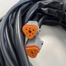 Value Set: 2x RAVE-X 7 inch WHITE + Wiring Harness + AMBER Covers