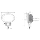 LED warning light for forklifts and other industrial vehicles - Blue Spot 10-80V