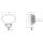 LED warning light for forklifts and other industrial vehicles - Blue Spot 10-80V