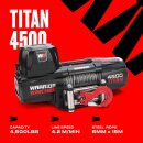 Titan 4500lb Electric Winch