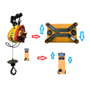 KIOWINCH KS-250 Hoist with wireless remote 250kg 23m/min...