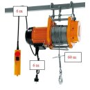 Electric winch hoist wire rope hoist with cable remote...