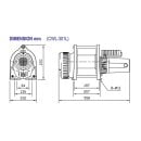 ComeUp hoisting winch crane cwl-200l 230v