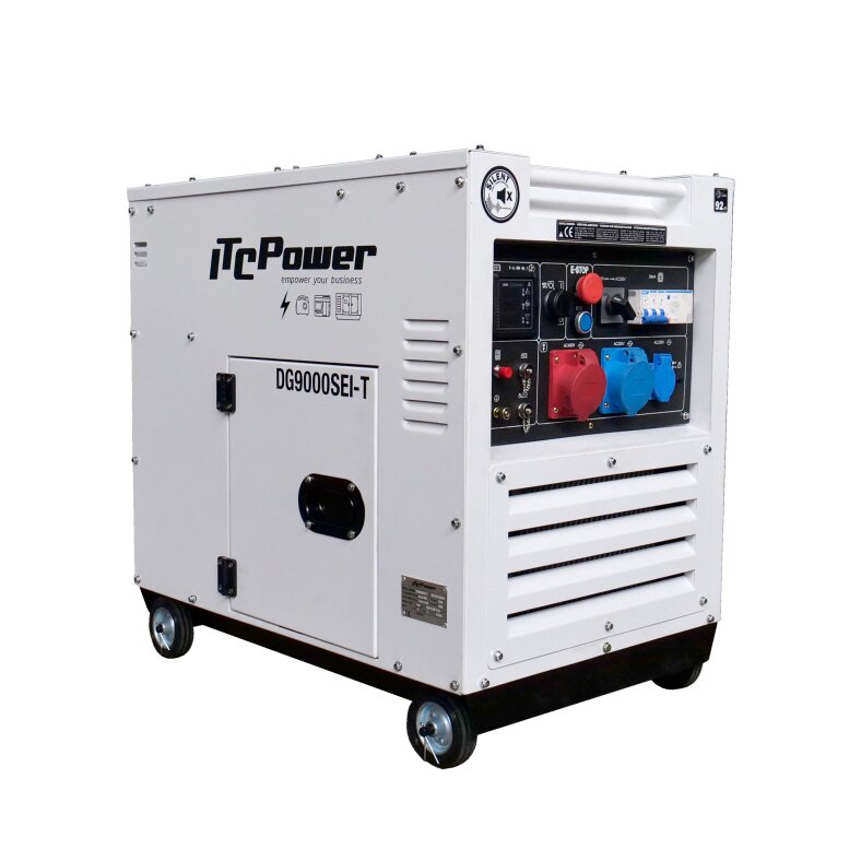 ITC POWER Diesel-Inverter Stromaggregat 8,1 kVA 400V DG9000SEi-T