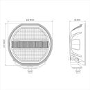 REAPER 9 Inch - Driving Light E-Approval