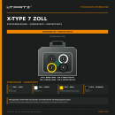 X-Type 7 Zoll - Fernscheinwerfer E-Zulassung