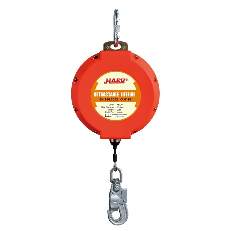 Höhensicherungsgerät EN360 Sicherheitswinde Absturzsicherung 20m