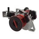 DOCMA Spillwinde, Forstseilwinde, Motorwinde VF1400 RED SHARK 2810 kg Zugkraft mit Kunststoffseil 12mm x 100m
