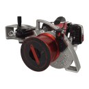 DOCMA Spillwinde, Forstseilwinde, Motorwinde VF1400 RED SHARK 2810 kg Zugkraft mit Kunststoffseil 12mm x 100m