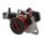 DOCMA Spillwinde, Forstseilwinde, Motorwinde VF1400 RED SHARK 2810 kg Zugkraft mit Kunststoffseil 12mm x 100m