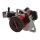 DOCMA Spillwinde, Forstseilwinde, Motorwinde VF1400 RED SHARK 2810 kg Zugkraft mit Kunststoffseil 12mm x 100m
