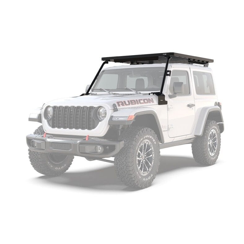 Front Runner Jeep Wrangler JL 2Door Mojave/392/2.2L Diesel (2018-Current) Extreme Slimline II Roof Rack Kit