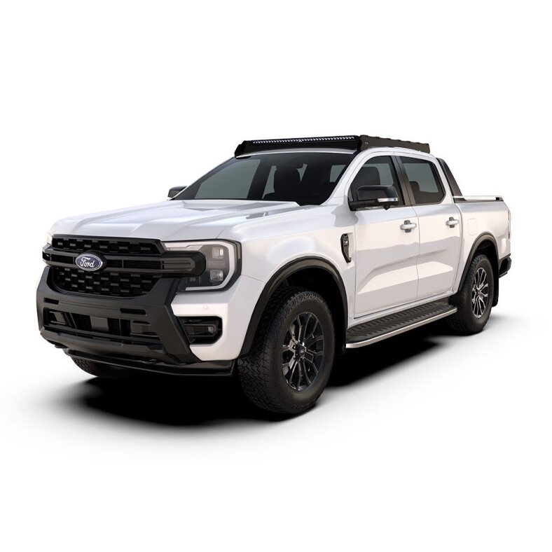 Front Runner Ford Ranger T6,2 Wildtrak Raptor Double Cab (2022-Heute) Slimsport Dachträger-Kit / Scheinwerferbereit