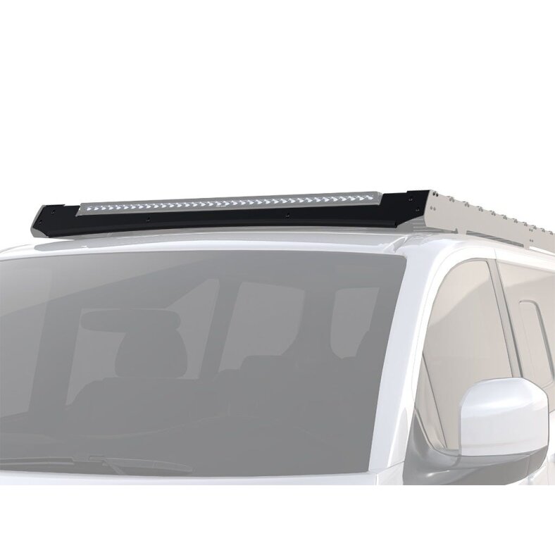 Front Runner Ford Transit Custom LWB / SWB (2023-Heute) / Volkswagen T7 Transporter / Caravelle (2025-Heute) Slimsport Rack 40in Light Bar Windabweiser