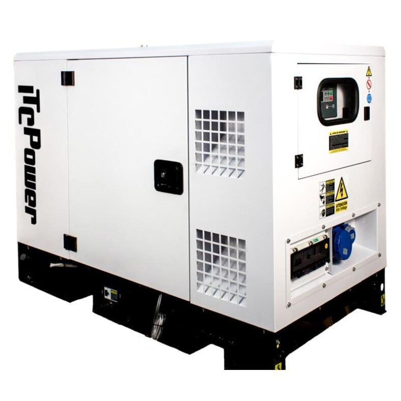 ITC Power Industrie Stromerzeuger Stromaggregat DG18KSEm 18 kW Diesel Wassergekühlt 230V