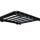 Toyota Hilux Double Cab (8th/9th Gen) Slimline 3 Roof Rack Kit