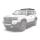 Toyota Land Cruiser 250 Prado 3/4 Slimline 3 Dachträger-Kit