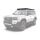 Toyota Land Cruiser 250 Prado Slimline 3 Dachträger-Kit