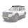 Toyota Land Cruiser 250 Prado Slimline 3 Dachträger-Kit