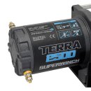 SUPERWINCH Terra 2500 12V Electric Winch, steel wire rope, 2500 lb