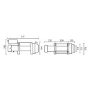 SUPERWINCH Tiger Shark 18000 12V Electric Winch, steel wire rope, 18,000 lb