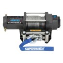 SUPERWINCH Terra 4500 12V Electric Winch, steel wire...