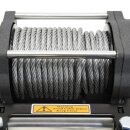 SUPERWINCH Terra 4500 12V Electric Winch, steel wire rope, 4500 lb