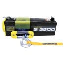 SUPERWINCH S5500SR 24V Electric Winch, synthetic rope,...
