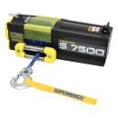 SUPERWINCH S7500SR 12V Electric Winch, synthetic rope,...