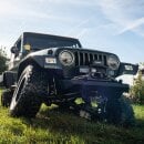 SUPERWINCH SX12SR Black Elektro-Seilwinde 12 V, Kunststoffseil, 5,4 t