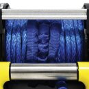 SUPERWINCH S7500SR 24V Electric Winch, synthetic rope, 7,500 lb