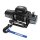 SUPERWINCH SX12SR Midnight Black 12V Electric Winch, synthetic rope, 12,000 lb