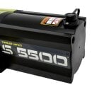 SUPERWINCH S5500 12V Electric Winch, steel wire rope, 5,500 lb