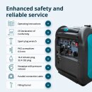 Könner & Söhne Benzin-/LPG-Inverter-Stromerzeuger 5000 W 230 V KS 5500iEG S