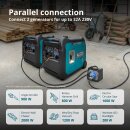 Könner & Söhne Benzin-/LPG-Inverter-Stromerzeuger 5000 W 230 V KS 5500iEG S