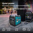 Könner & Söhne Benzin-/LPG-Inverter-Stromerzeuger 5000 W 230 V KS 5500iEG S