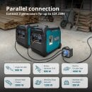 Könner & Söhne Gasoline/LPG Inverter Generator 5000 W 230 V KS 5500iEG S
