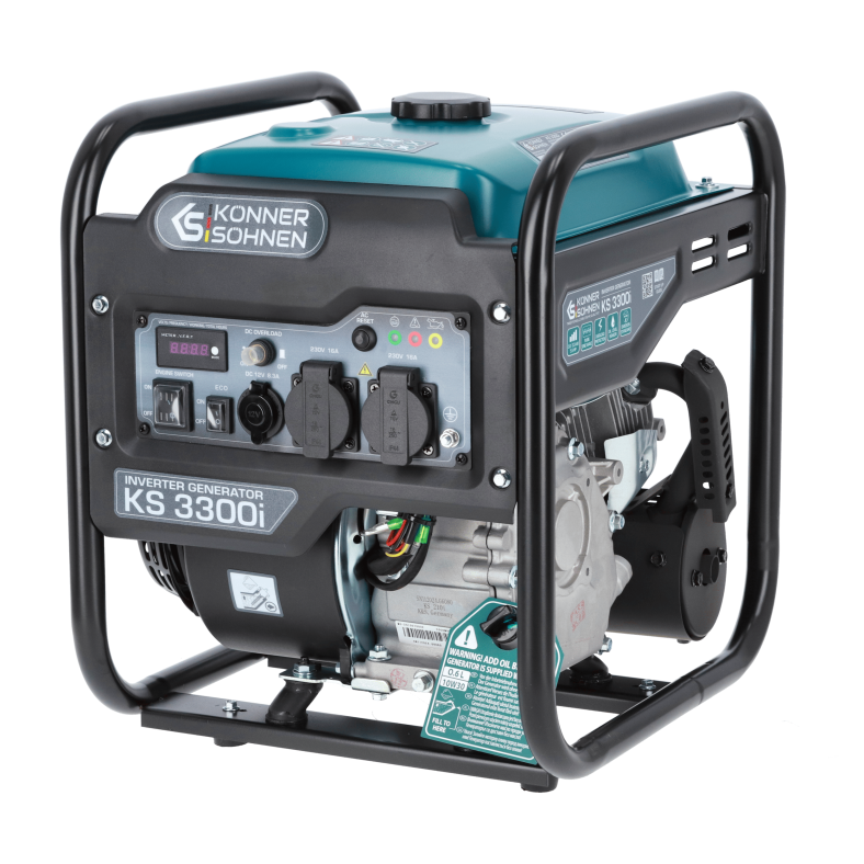 Könner & Söhne Benzin-Inverter-Stromerzeuger 3000 W 230 V KS 3300i