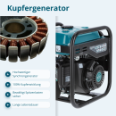 Könner & Söhne Benzin-Inverter-Stromerzeuger 3000 W 230 V KS 3300i