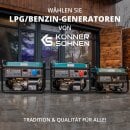 Könner & Söhne Gasoline/LPG Generator 2500 W 230 V KS 2900G
