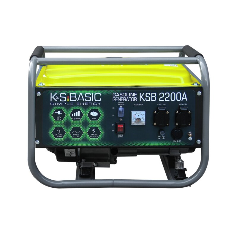 Könner & Söhne Benzin-Stromerzeuger 2000 W 230 V KSB 2200A