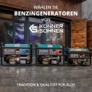 Könner & Söhne Benzin-Stromerzeuger 2500 W 230 V KS 2900