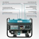 Könner & Söhne Gasoline Generator 2500 W 230 V KS 2900