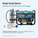 Könner & Söhne Benzin-/LPG-Stromerzeuger 7500 W 230 V KS 10000E G