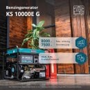 Könner & Söhne Gasoline/LPG Generator 7500...