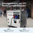 Könner & Söhne Diesel-Stromerzeuger 6000 W...