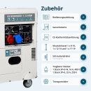 Könner & Söhne Diesel-Stromerzeuger 6000 W / 8,75 kVA 230/400 V KS 9200HDES-1/3 ATSR Euro 5