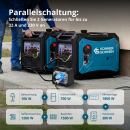 Könner & Söhne Benzin-/LPG-Inverter-Stromerzeuger 4000 W 230 V KS 4000iEG S