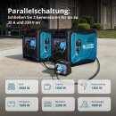 Könner & Söhne Benzin-Inverter-Stromerzeuger 5000 W 230 V KS 6000iE S