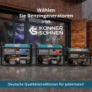 Könner & Söhne Benzin-Stromerzeuger 2600 W...